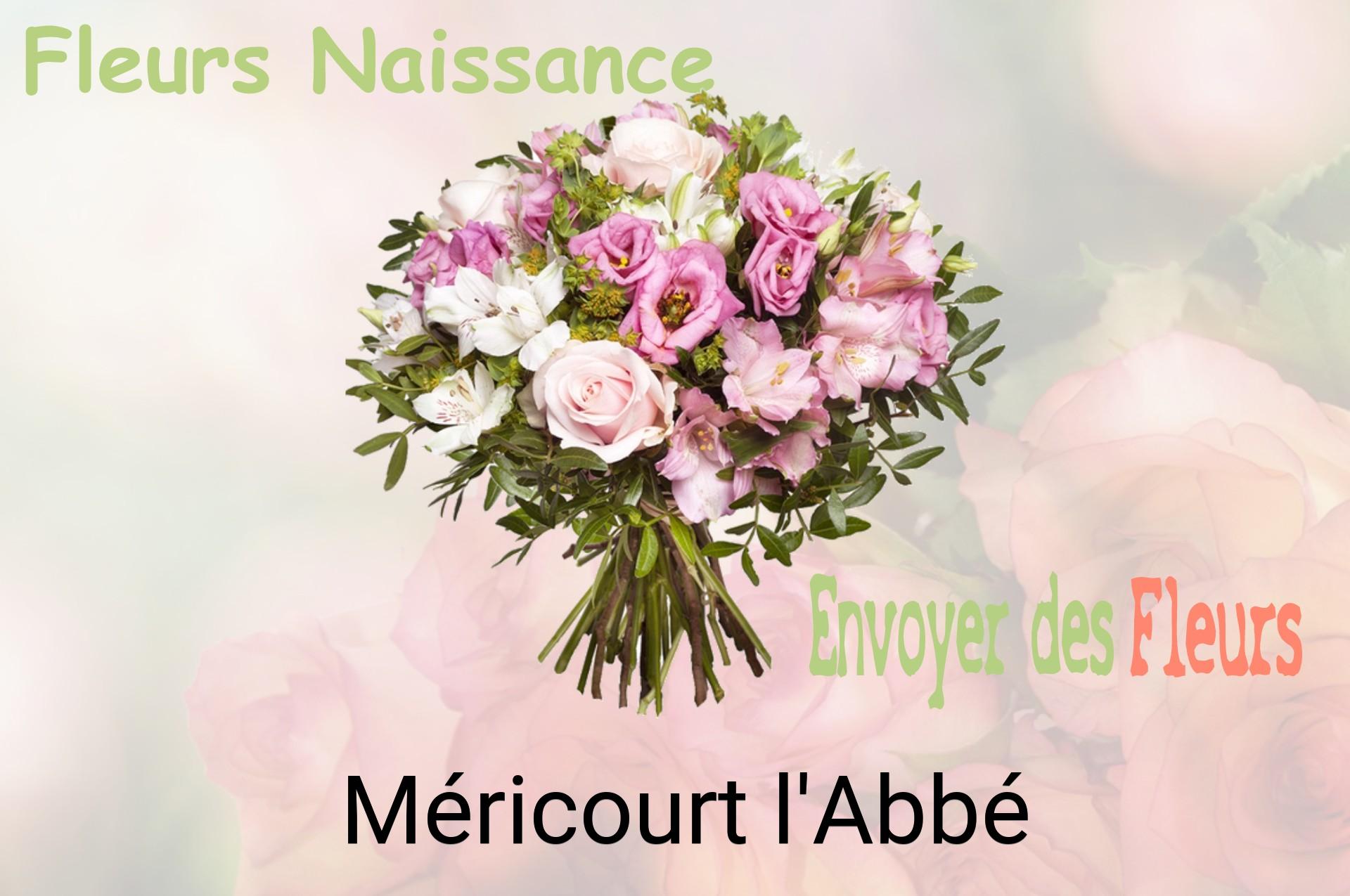 Bouquet de fleurs de naissance livré à Méricourt-l'Abbé